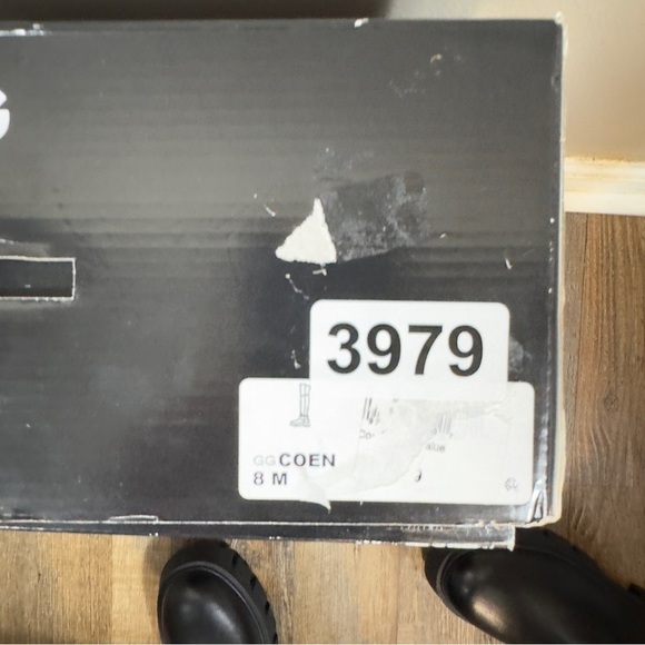 GBG GGEOEN24” from bottom to top over the knee  sizes 8m 8.5 m 7.5 m new black - Picture 9 of 9